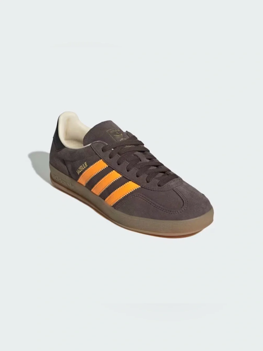 adidas Gazelle Indoor Brown / Lucid Tangerine